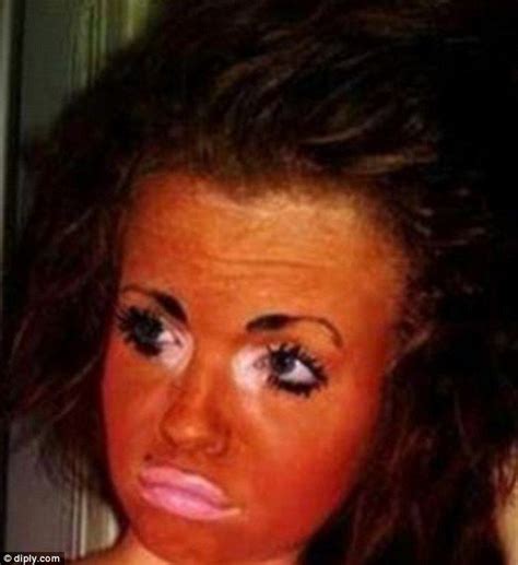 The Oompa Loompa Style Tan Is The First Downfall In This Women S Look