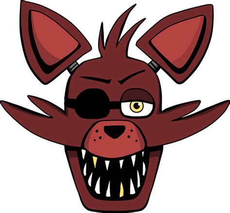 Foxy Head By Kaizerin Five Nights At Freddys Foxy Face 600x555