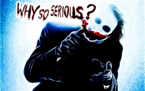 Why So Serious Joker Wallpaper Coclay