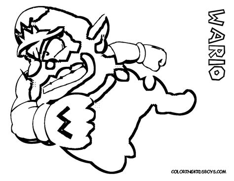 Oisín's Awesome Colouring Pages: Mario Colouring Pages
