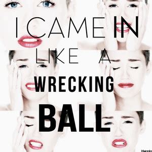 Miley Cyrus Wrecking Ball Miley Cyrus Photo Fanpop