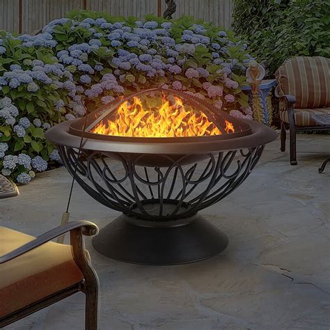 How to start a fire pit with coal. Sorbus Steel Charcoal Fire Pit & Reviews | Wayfair