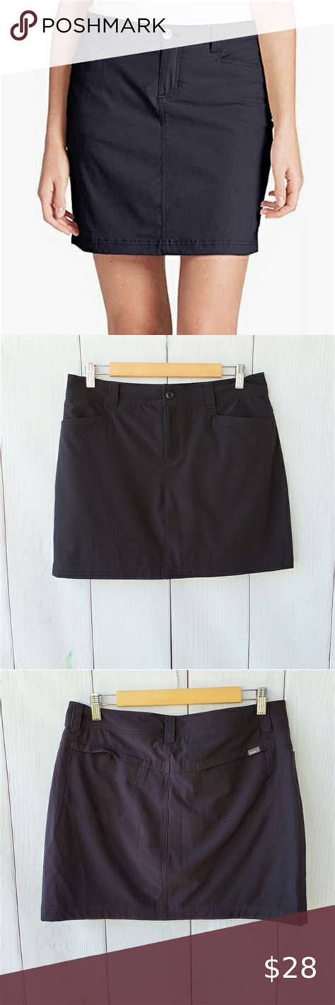 Eddie Bauer Adventurer 20 Black Skort Black Skort Skort Eddie Bauer