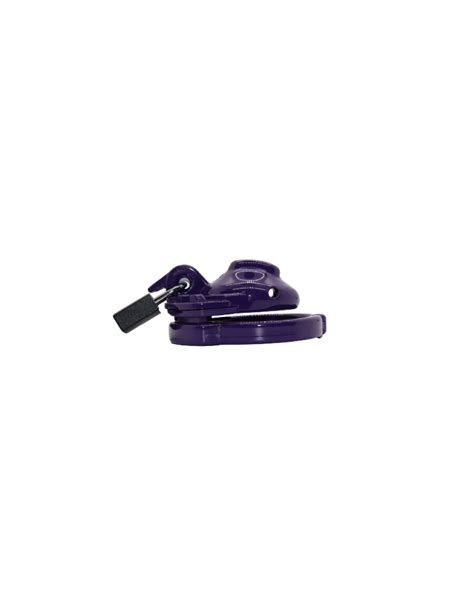 The Vice Chastity Cock Cage Clitty Purple