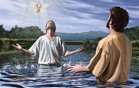 Youth And Baptism Jesus