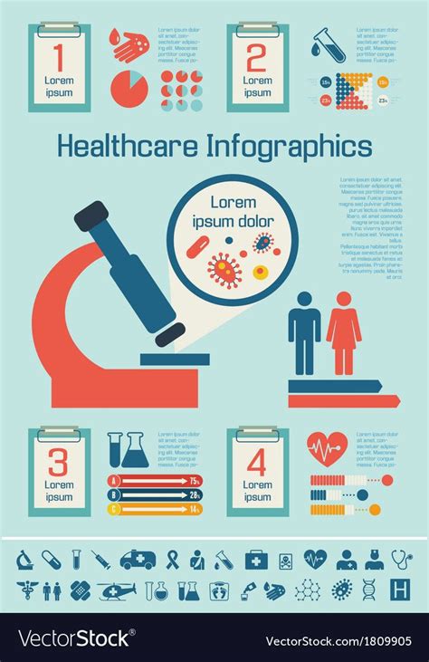 Medical Infographics Template Free Download