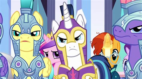 Image Shining Armor And Royal Guards Unconvinced S6e16png My