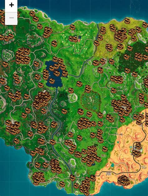 For anyone taking fortnite even slightly seriously, this map is a must. All chests on map, hope this helped you. | Fortnite ...