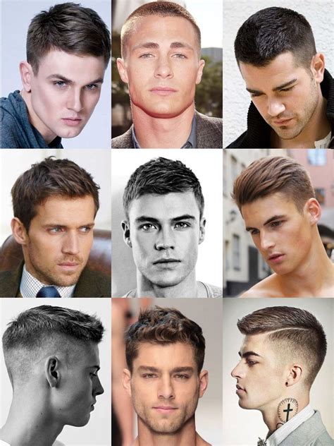 Men Hairstyles Mens Haircuts Short Haircut Names For Men Mens