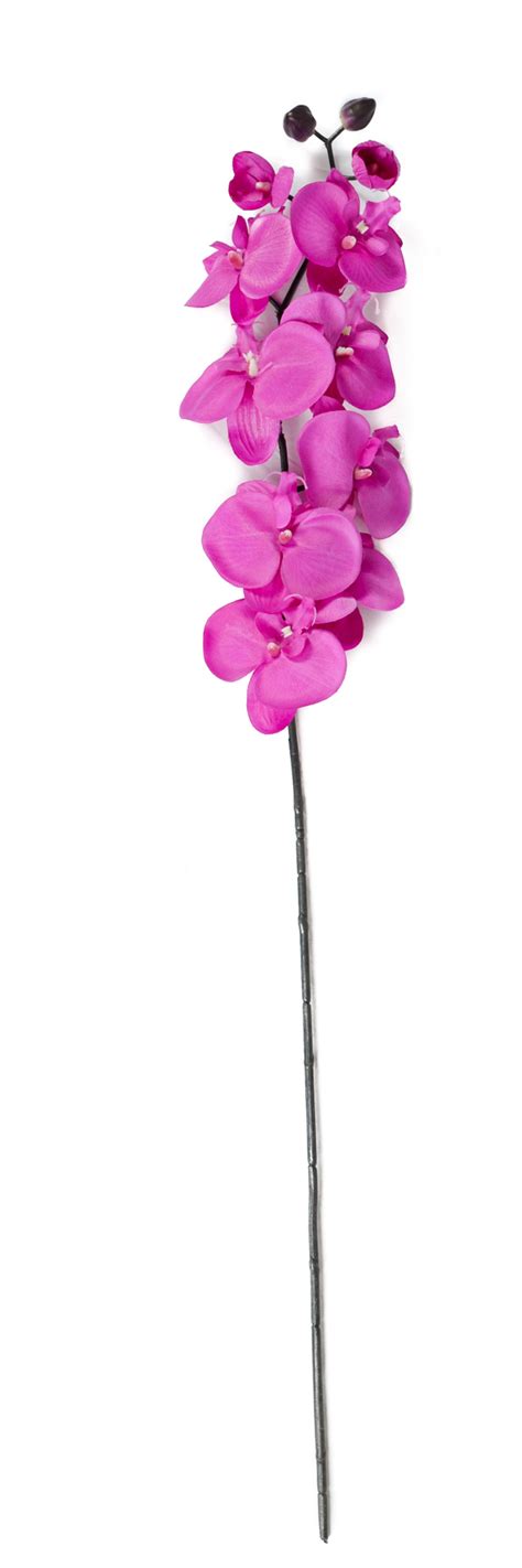 Purple Long Stem Artificial Orchid Clarence Linen