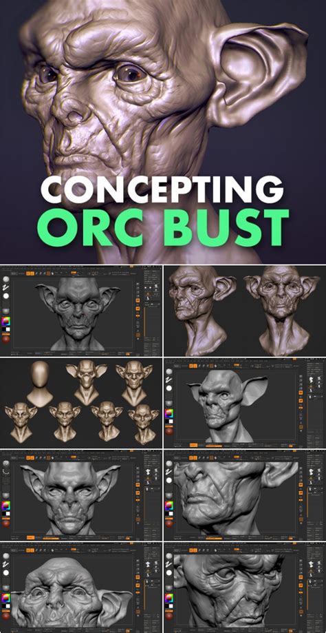 Guide Using Zbrush For Concept Art Zbrush Concept Art Digital Images