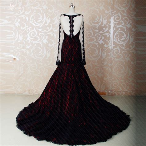 Find great deals on ebay for wedding black long dress. RSE270 High Quality Yiaibridal Boat Neckline Long Sleeve ...