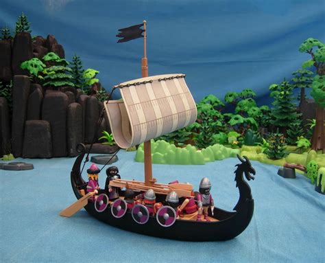 Mop Mad On Playmobil Playmobil Custom Viking Ship I3d Iii