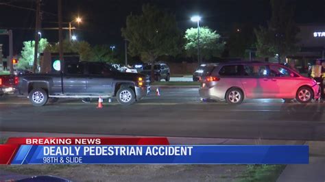 Pedestrian Dead After South Lubbock Crash Youtube