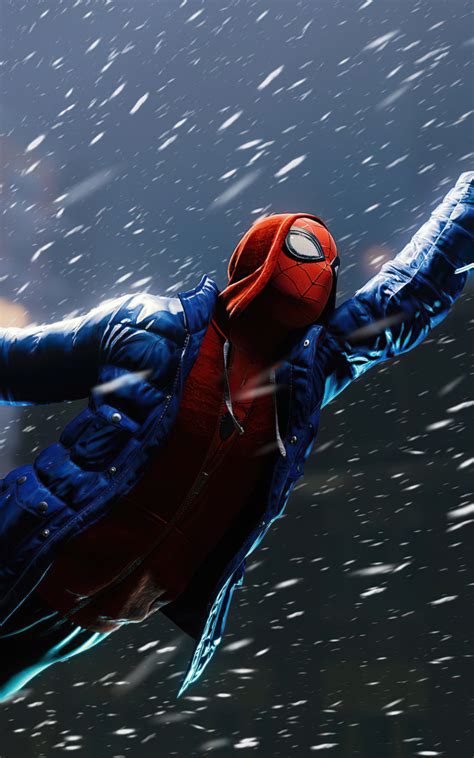 800x1280 Flying Miles Morales Marvels Spider Man Nexus 7samsung Galaxy