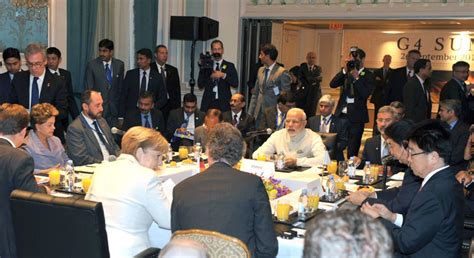 Joint Press Statement At The Meeting Of Leaders Of The G 4 Countries
