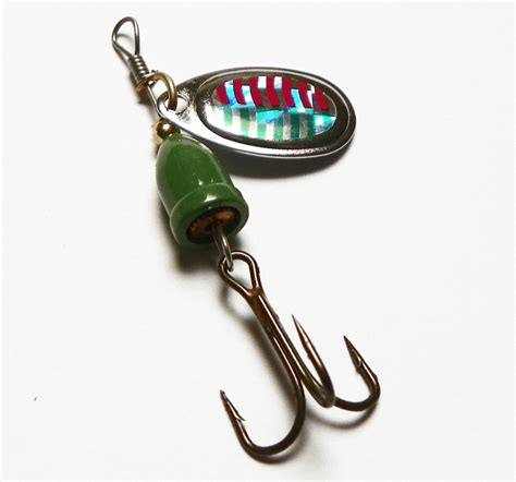 35 Gram Spin Vibrating Lure Green Red Iridescent For 265 Aud