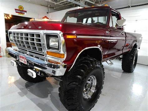 1979 Ford F250 Candy Apple Red Pearl Ford Daily Trucks