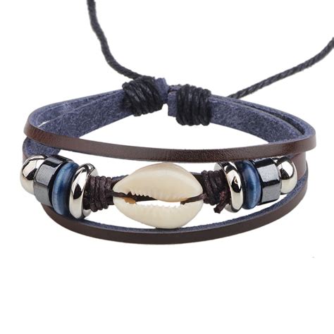 Tiger Totem New Arrive High Quality Rope Chain Warp Leather Bracelet
