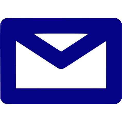 Navy Blue Email 12 Icon Free Navy Blue Email Icons