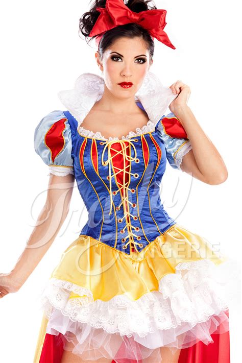 snow white 6 corset with sleeves