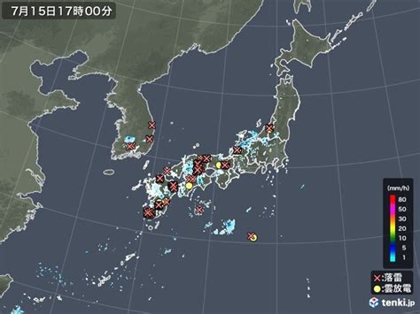 あす16日も所々で非常に激しい雨 土砂災害や川の増水などに警戒 2021年7月15日 エキサイトニュース