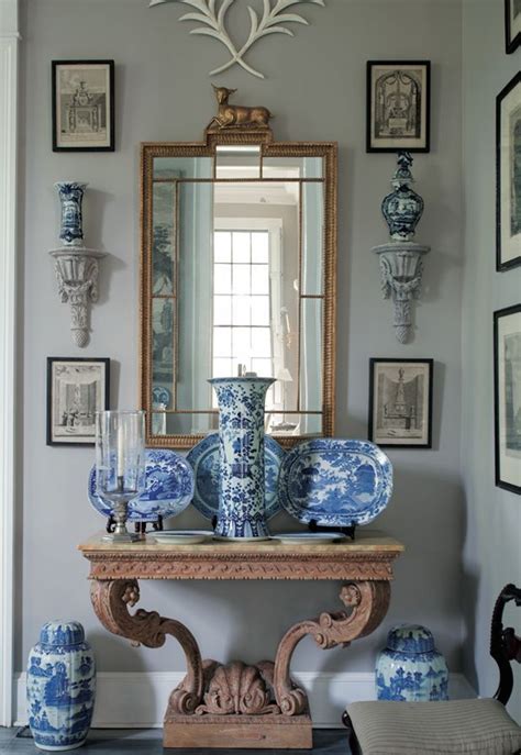 One Designers Obsession With Blue And White Porcelain