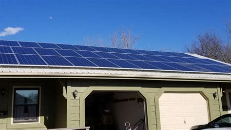 Roof Mounted Solar Panels W Sol Ark Batteries In Collinsville Il