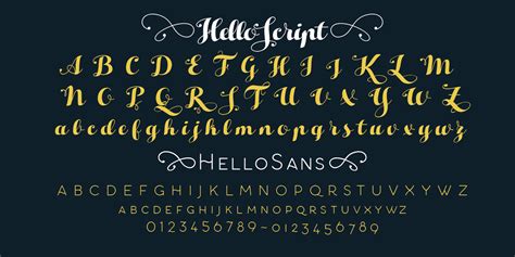 Hello Script Font Fontspring