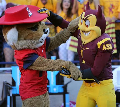 Arizona State Wildcats Rivals Asu Arizona Try To Shed National Mascot