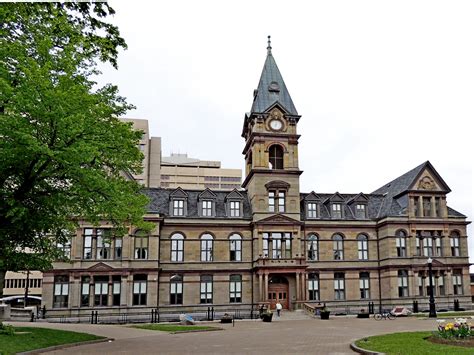 Old Dalhousie And The Grand Parade Halifax Ns Blue Plaques On