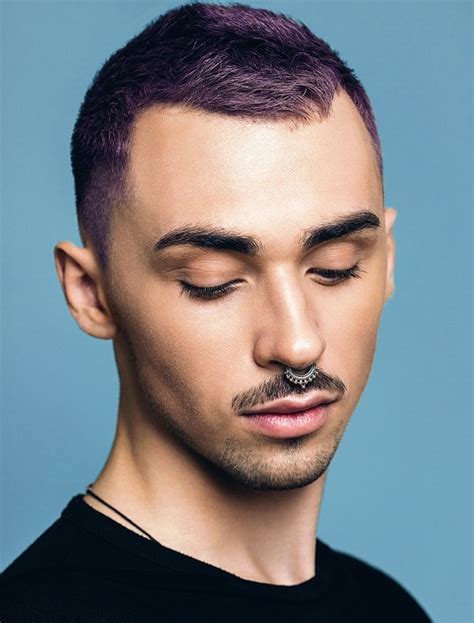 20 Funky Purple Hairstyles For Men 2023 Update Hairstylecamp