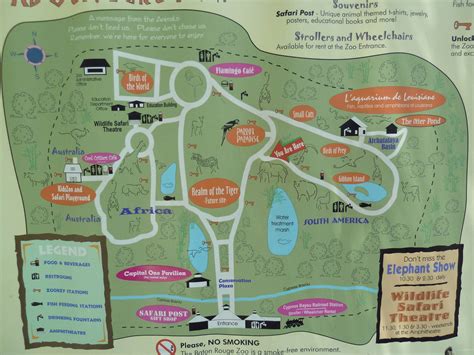Baton Rouge Zoo Map Zoochat