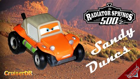Disney Cars Toon Radiator Springs 500 12 2014 Diecast Sandy Dunes 1