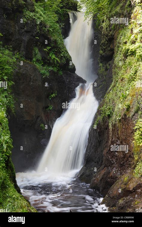 Waterfall Glenariff River Glenariff Forest Park Glenariff Glens Of