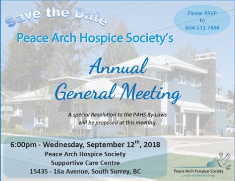 Hoing Meeting Room Archives Peace Arch Hospice Society