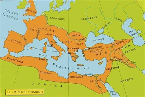 Império Romano Mapa Este Mapa Interactivo Te Permite Viajar Por El