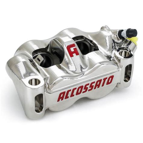 Accossato Nickel Right Radial Brake Caliper Cnc Monoblock Mm