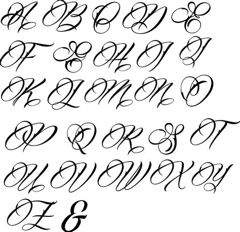 Free Fancy Font Browse By Alphabetical Listing By Style By Author Or