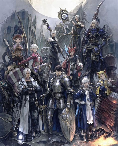 Final Fantasy Xiv Wallpaper By Square Enix 3512435 Zerochan Anime