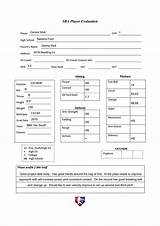 Soccer Evaluation Form Images