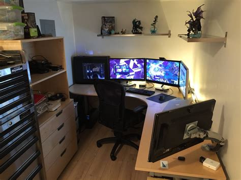 My Battlestation Gaming Room Setup Home Office Design Room Setup
