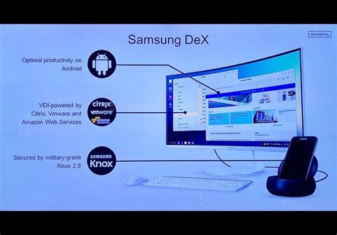 Samsung Galaxy Dex Desktop Experience For The Enterprise Zdnet