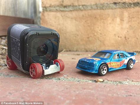 Expand with other hot wheels wall tracks sets. GoPro camera captures thrilling Hot Wheels stunts as cars flip over homemade track | Daily Mail ...
