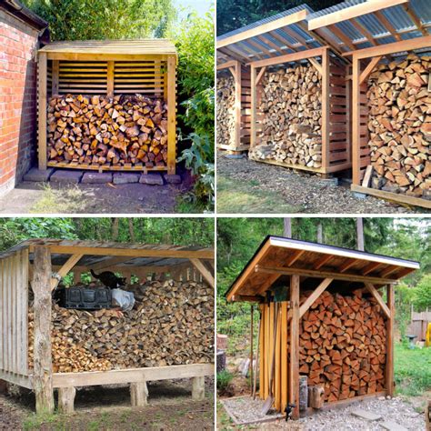 Free DIY Firewood Shed Plans How To Build A Wood Shed