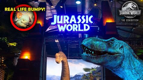 I Visited Jurassic World In Real Life Jurassic World The Exhibition London Full Tour Youtube