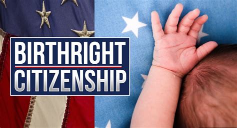 Birthright Citizenship Isnt Just The Law Its A Good Idea Too