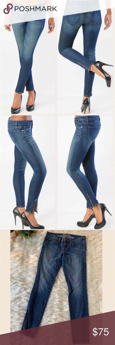 J Brand Phoebe Zip Ankle Skinny Jeans J Brand Skinny Jeans Featuring