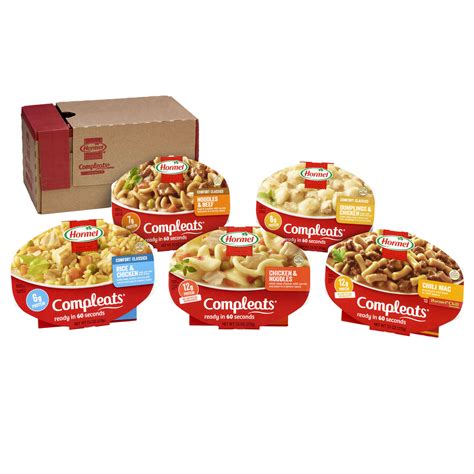 Get it at healthy choice. (5 Pack) HORMEL COMPLEATS Portion Control Variety Pack ...