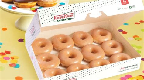 Krispy Kreme Sells Boxes Of Doughnuts For 16 Cents To Anyone Born In